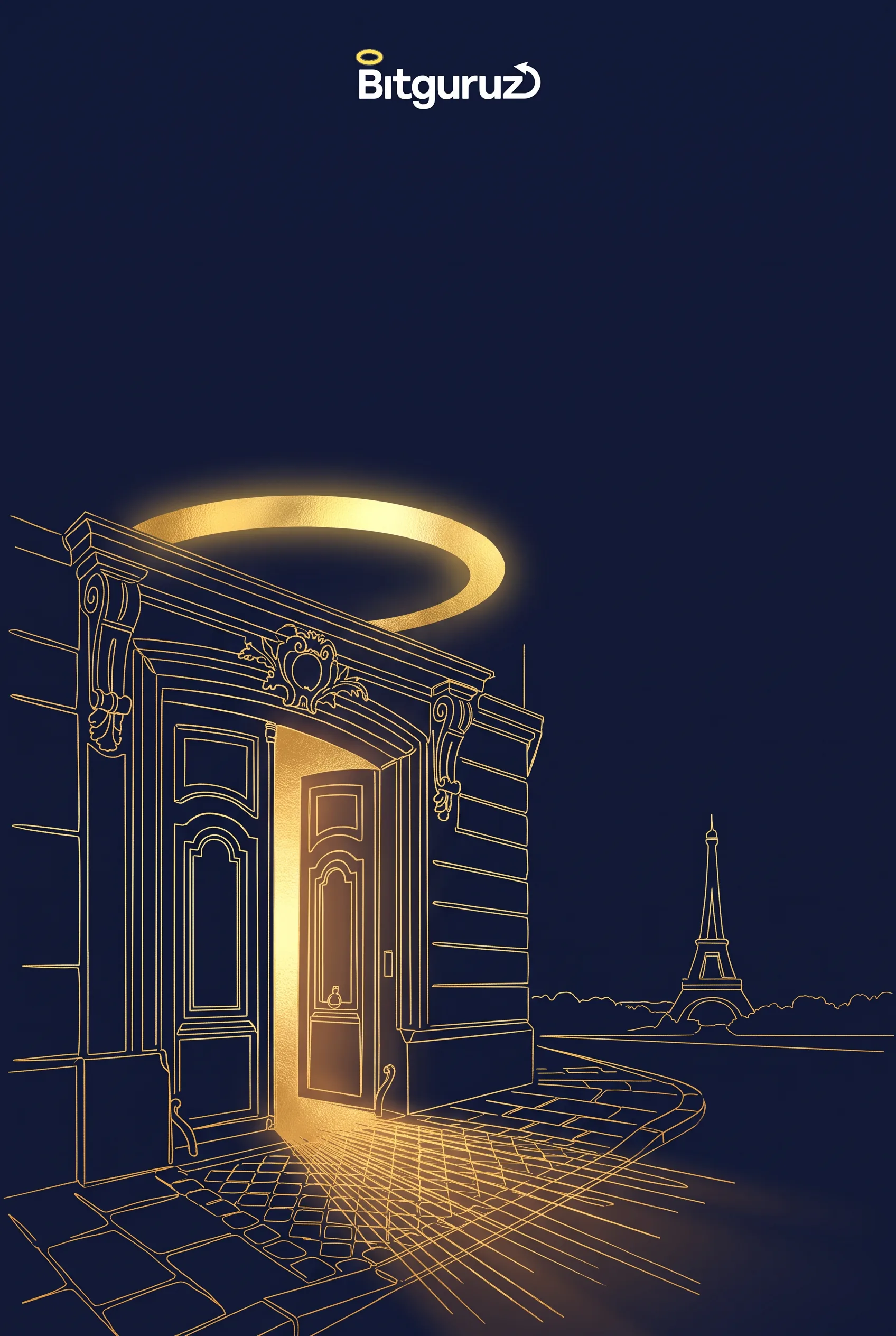 Illustration du parcours de création de compte Bitguruz